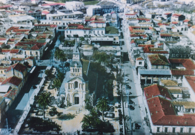 Vue du quartier de l'glise