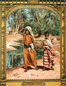 Tahadat & khadidja de LEFEVRE UTILE anc�tre des biscuits LU - 1920