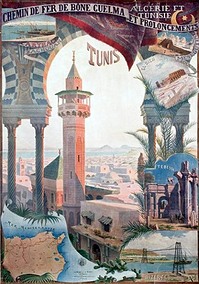 Chemin de Fer de B�NE � GUELMA et prolongement (vers TUNIS) - Algerie