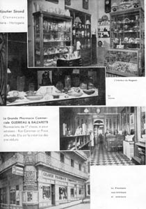 Bijouterie, pharmacie