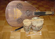 Luth flute et naghrates.jpg (102083 octets)