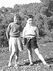 Avec Marie-Thérèse (au Djebel El Ouach ?).