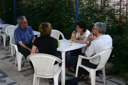 Une petite citronade  la terrasse de l'Oasis