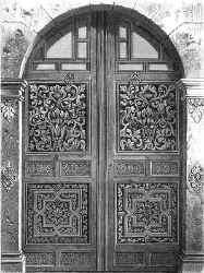 Porte d'une chambre
