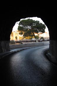 Sortie de la route de l'Abme