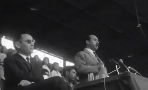 1962 les deux presidents reunis