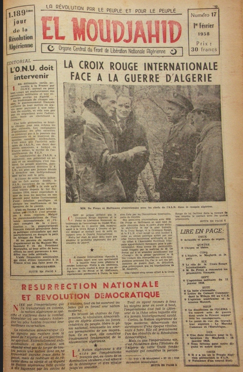 1er fevrier 1958