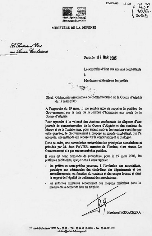 7 mars 2003