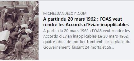 A partir du 20 mars 1962
