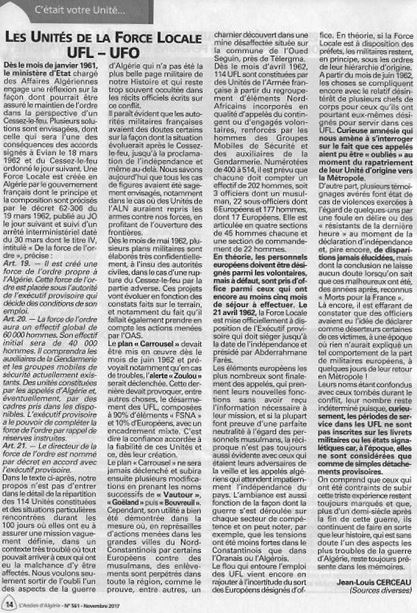 c'était votre unité
