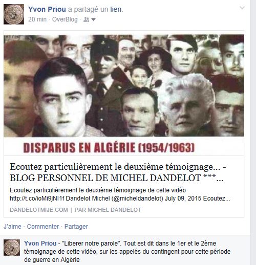 Disparus en algerie