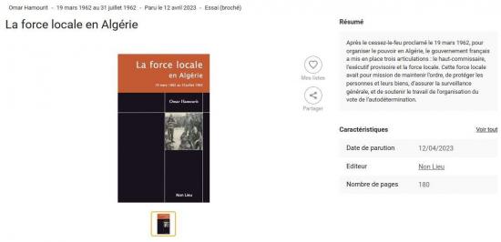 La force locale en algerie