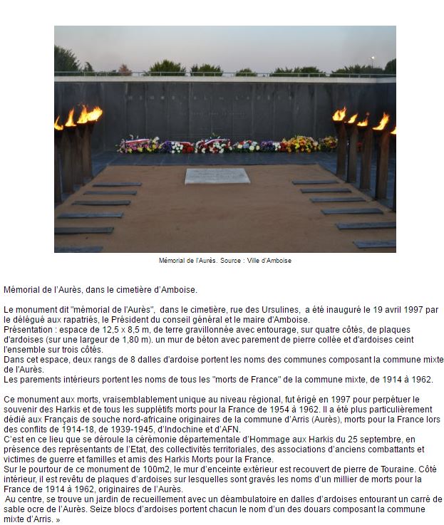Memorial amboise
