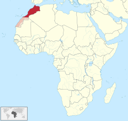 Map of Morocco