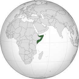 Map of Somalia