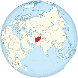 Map of Afghanistan