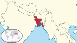 Map of Bangladesh