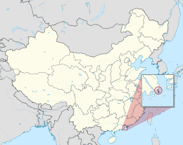 Map of Macau