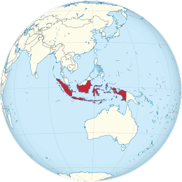 Map of Indonesia