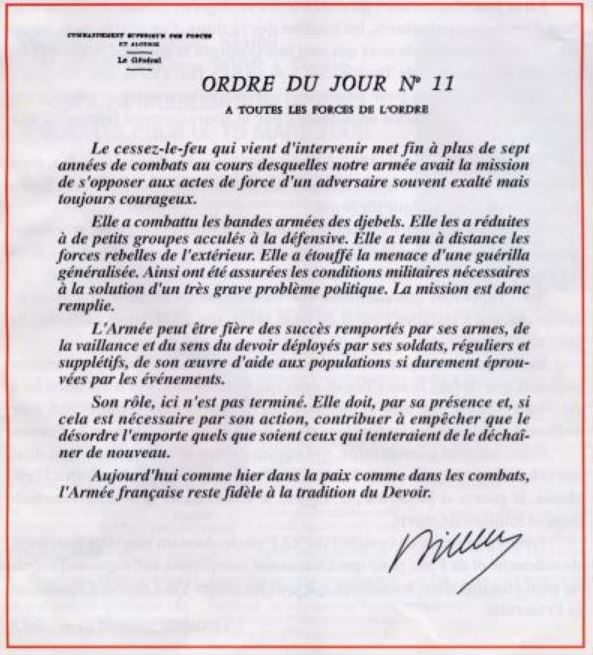 Ordre du jour