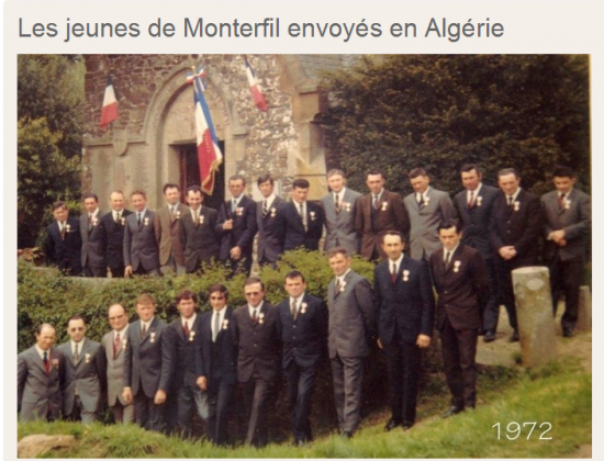 Les jeunes de monterfil envoyes en algerie