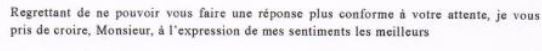 Capture courrier du ministere