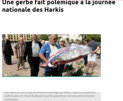  AJACCIO - 26 Septembre 2017 
----
   Article de CORSE-MATIN 
