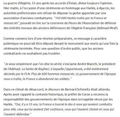  AJACCIO - 26 Septembre 2017 

