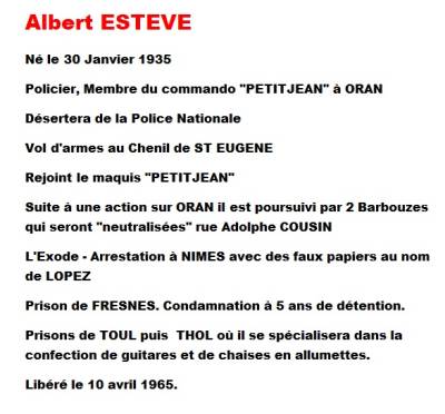 Photo-titre pour cet album: Albert ESTEVE