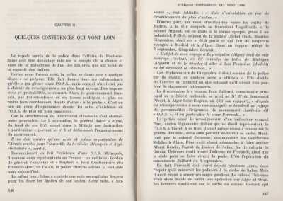  Arrestation d'   Albert GARCIN  
 Barbouze PINO
