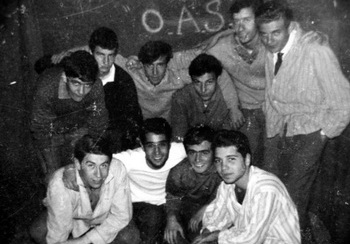 Quelques "pensionnaires" du 
camp d'Arcole