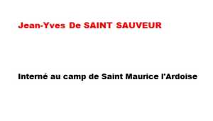   Jean-Yves DE SAINT SAUVEUR 
