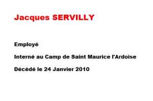   Jacques SERVILY 