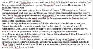   L'Arrestation de JOUHAUD 