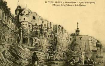 Le PORT d'ALGER en 1830
