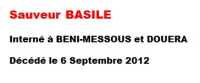  Sauveur BASILE 
