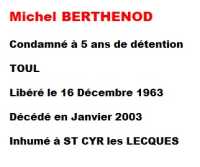  Michel BERTHENOD 

