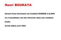   Henri BOUKAYA  
---- 
OAS ALGER

