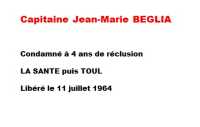  Capitaine 
  Jean-Marie BEGLIA
