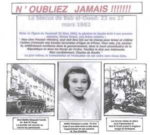 BAB EL OUED ... ne pas oublier