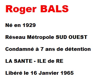  Roger BALS 