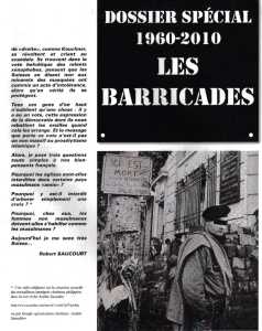  Les BARRICADES 
---- 
Par Robert SAUCOURT

