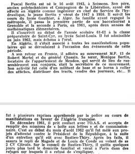   Pascal BERTIN  
---- 
Biographie
