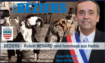  BEZIERS - 2017 
Le Maire de BEZIERS rend hommage
aux Harkis

