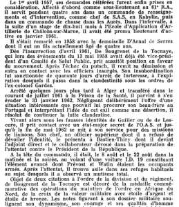  Lieutenant 
Alain BOUGRENET de La TOCNAYE 
---- 
Biographie
