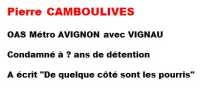  Pierre CAMBOULIVES 
