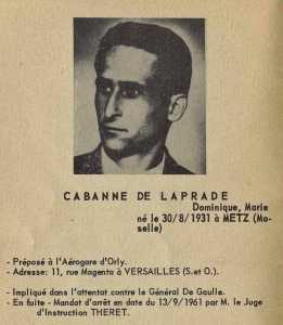   Dominique CABANNE De LAPRADE 
----
  L'attentat de Pont sur Seine 
