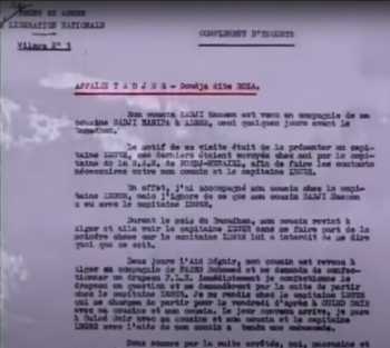  Interrogatoire de  la Belle ROSA
