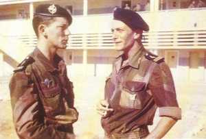  Lieutenant TRAMONI et 
   le capitaine SOUETRE
