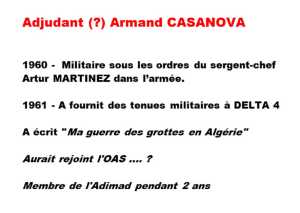  Adjudant Armand CASANOVA 